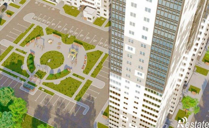 2-комн квартира в новом доме ул Дыбенко, 9,  д. 9