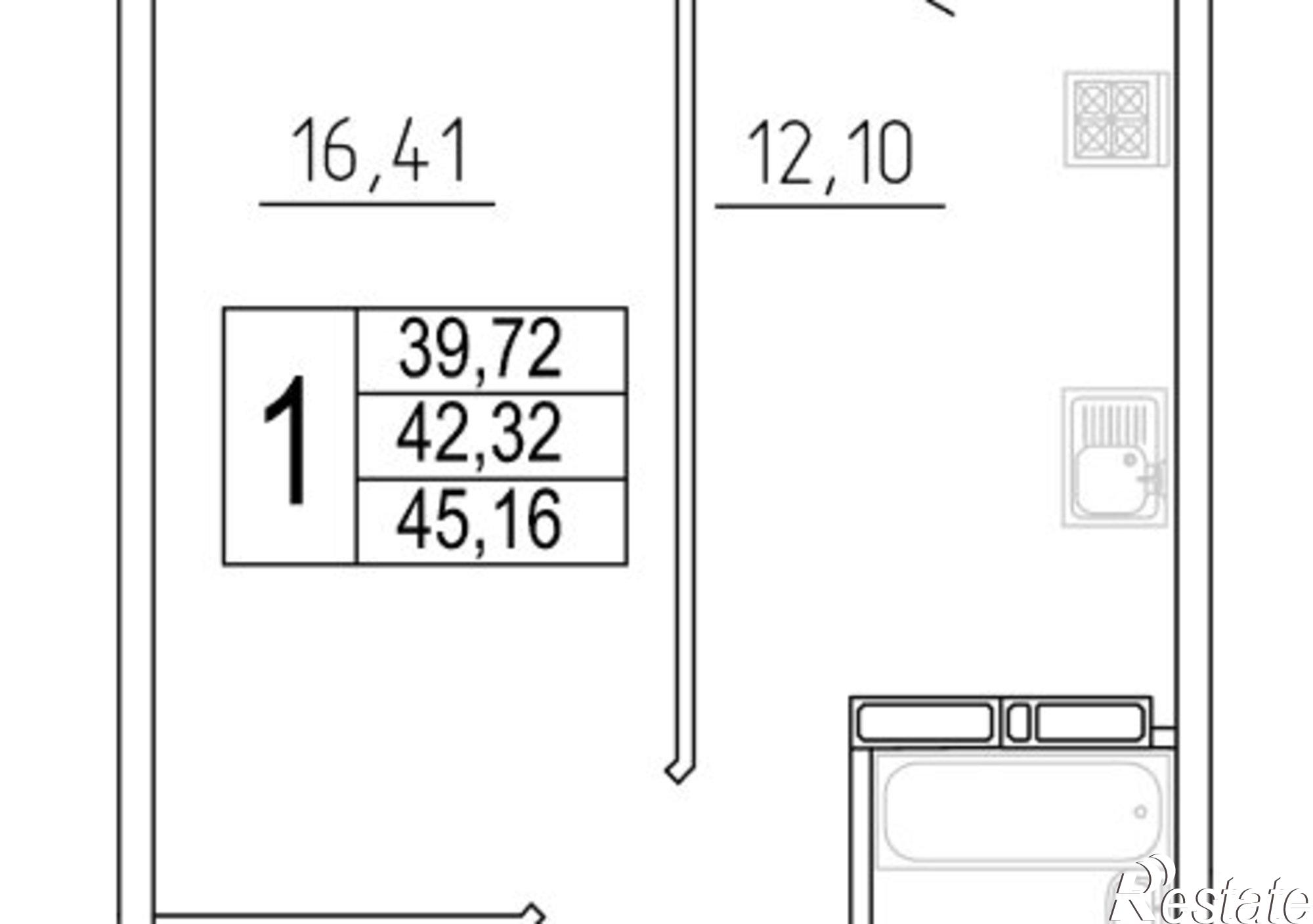 Купить квартиру за 8 130 000 рублей на улица Дыбенко, 11