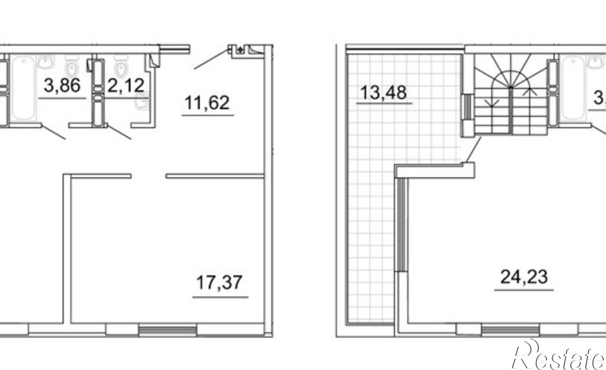 Купить квартиру за 18 470 000 рублей на ул Дыбенко, 9