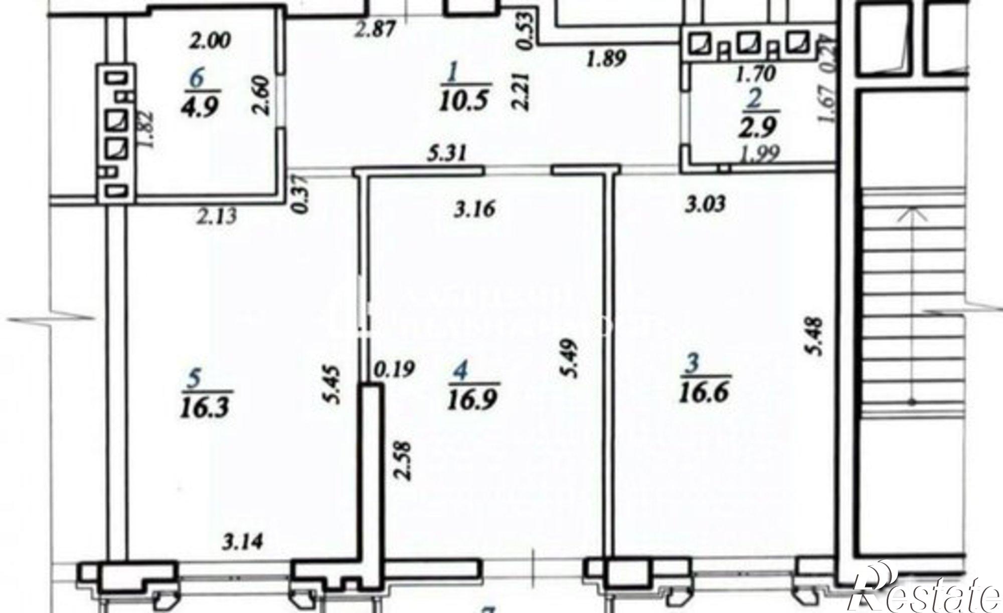 Купить квартиру за 21 000 000 рублей на улица Мусоргского, 1А