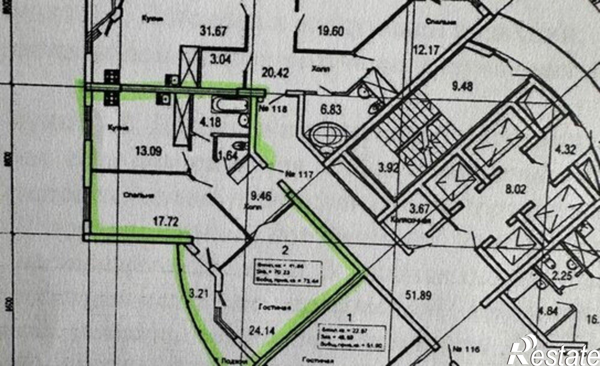 Купить квартиру за 7 000 000 рублей на ул Осетинская, 14