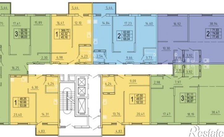 1-комн квартира в новом доме улица Дыбенко, 11,  д. 11
