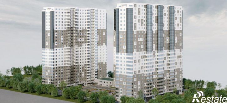 1-комн квартира в новом доме улица Дыбенко, 8,  д. 8