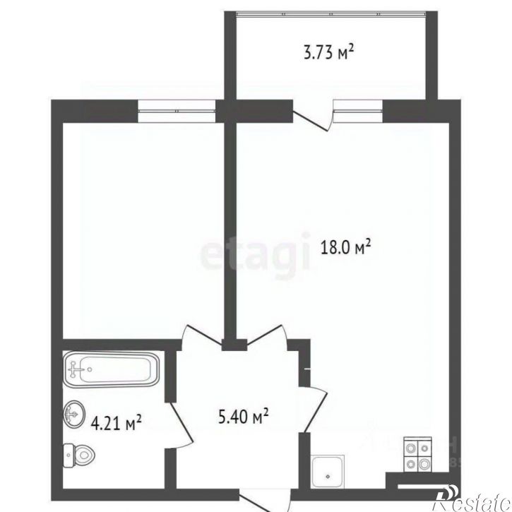 2-комн квартира улица Дыбенко, 27А,  д. 27А
