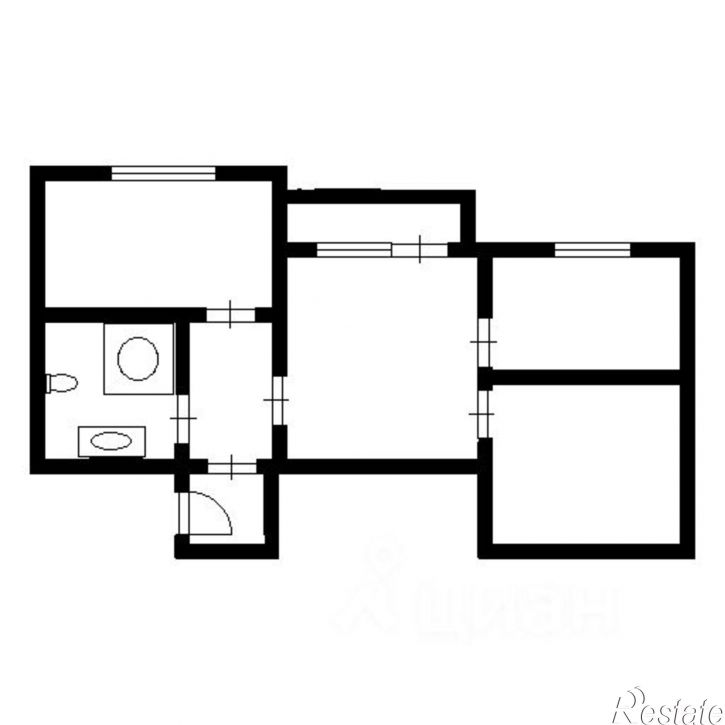 2-комн квартира Ново-Садовая улица, 106Б,  д. 106Б