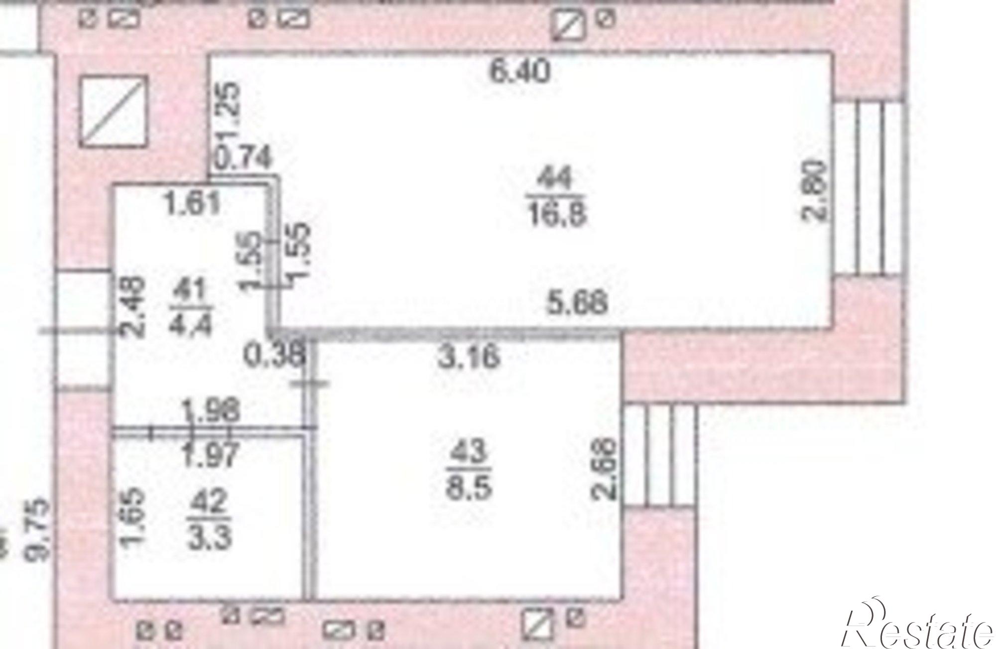 Купить квартиру за 3 500 000 рублей на территория 19-й километр Московского шоссе, Крайняя улица, 40