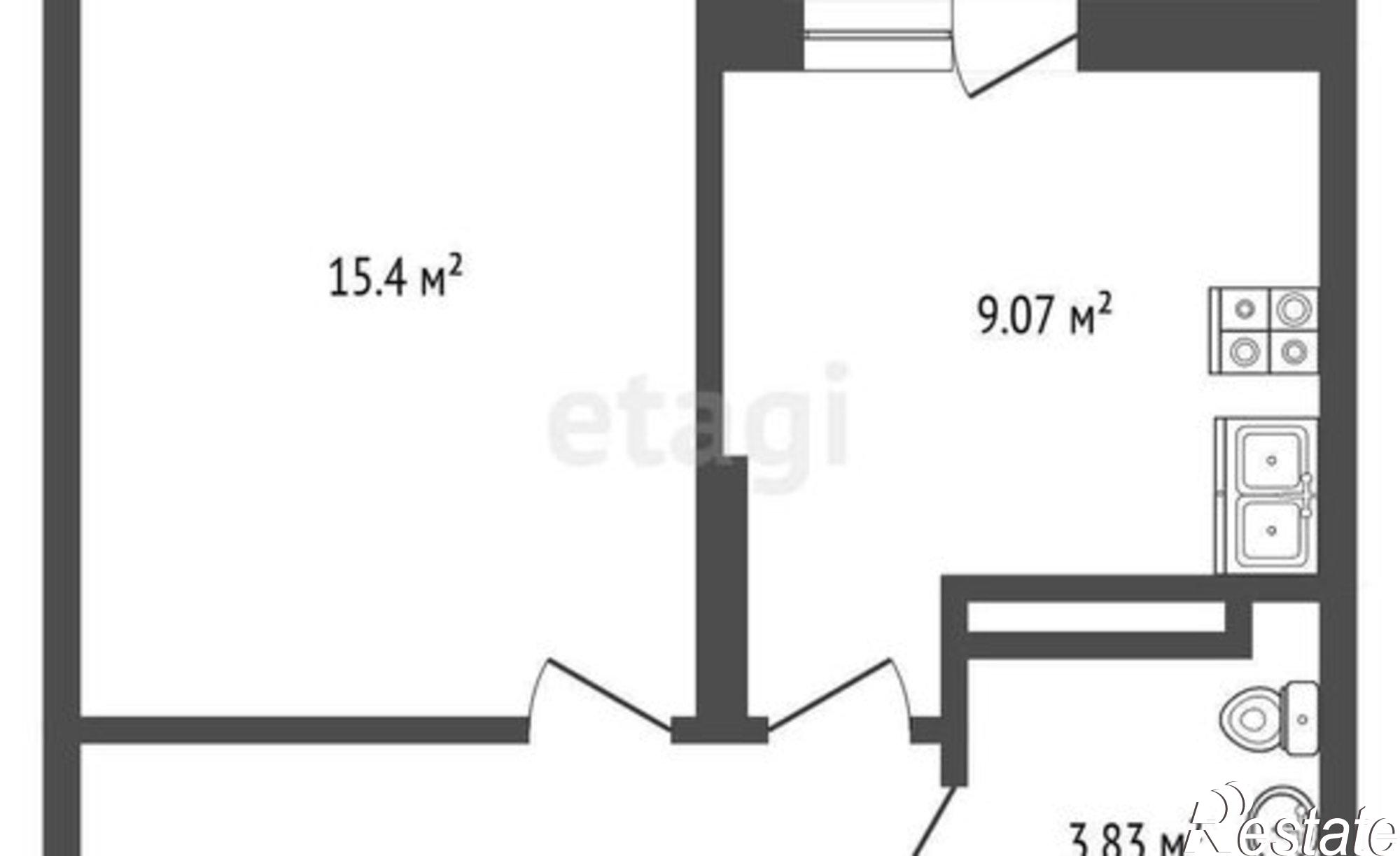 Купить квартиру за 4 350 000 рублей на Южное шоссе, 7