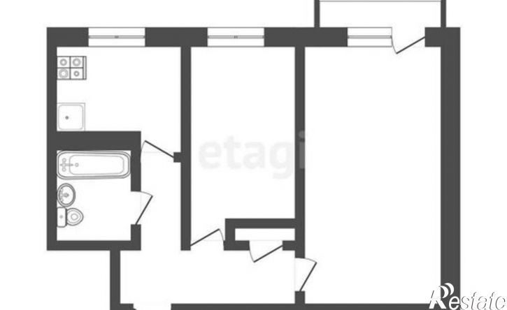 2-комн квартира проспект Металлургов, 69А,  д. 69А