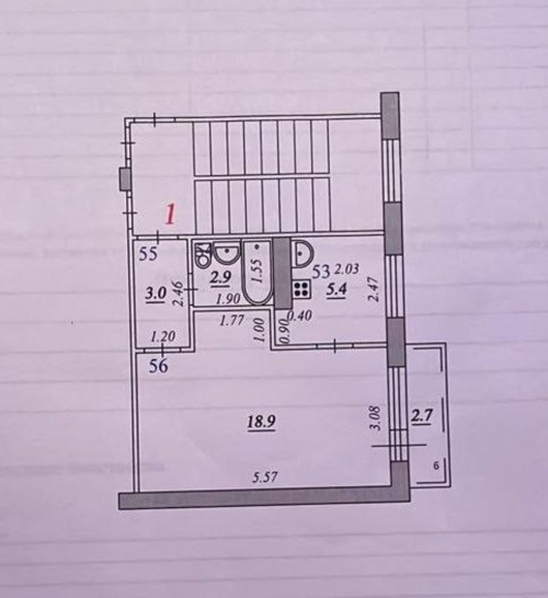 Продажа 1-комн квартиры Советской Армии улица, 148