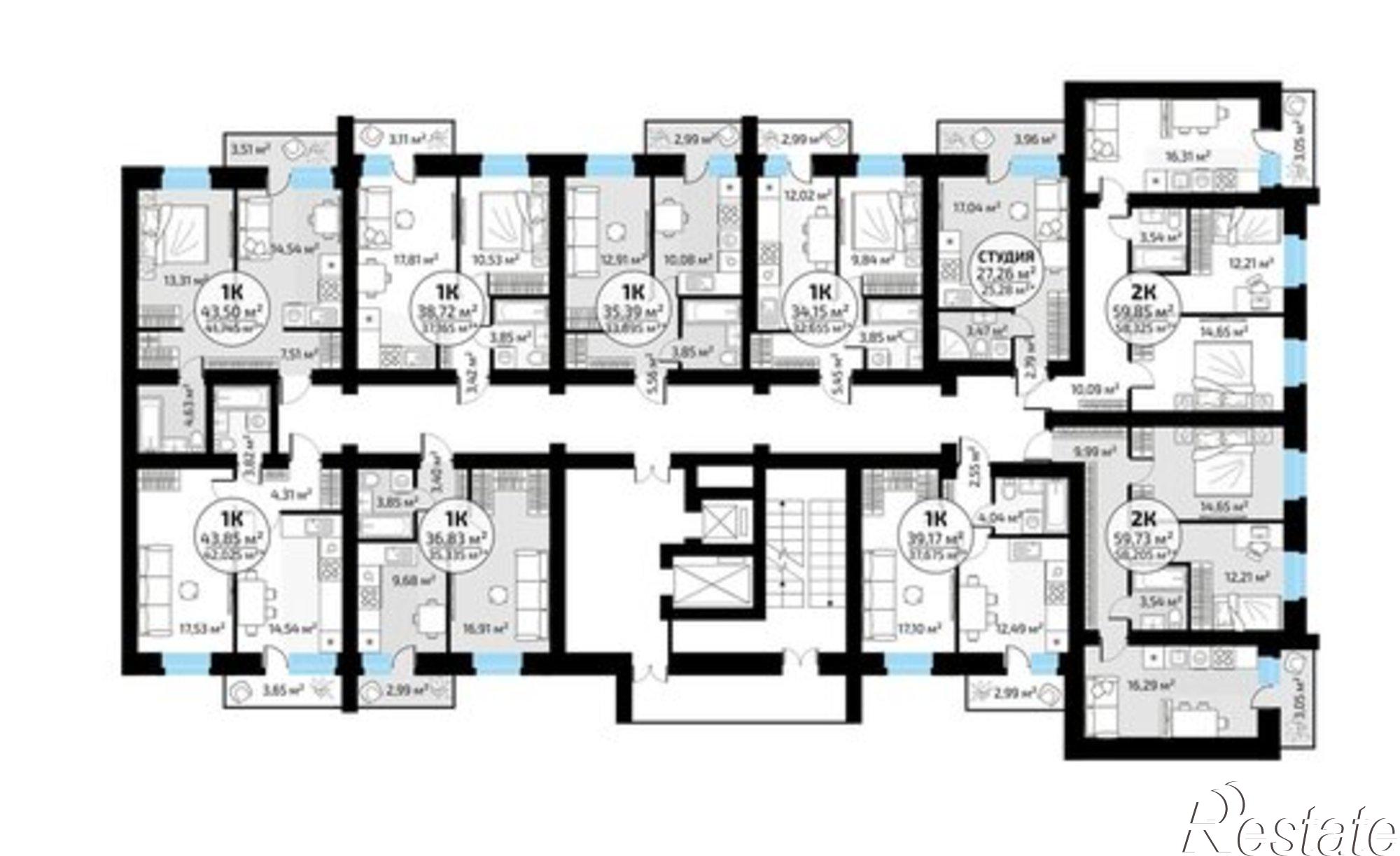 Купить квартиру за 7 912 250 рублей на посёлок Мехзавод, микрорайон Новая Самара