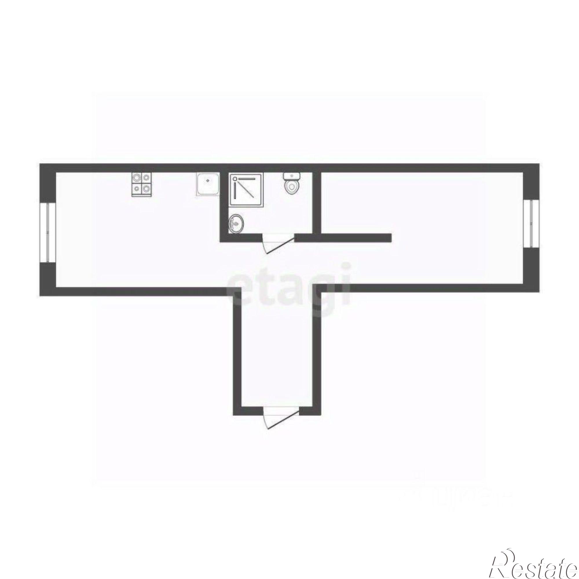 Купить квартиру за 3 000 000 рублей на ул Евгения Золотухина, 19