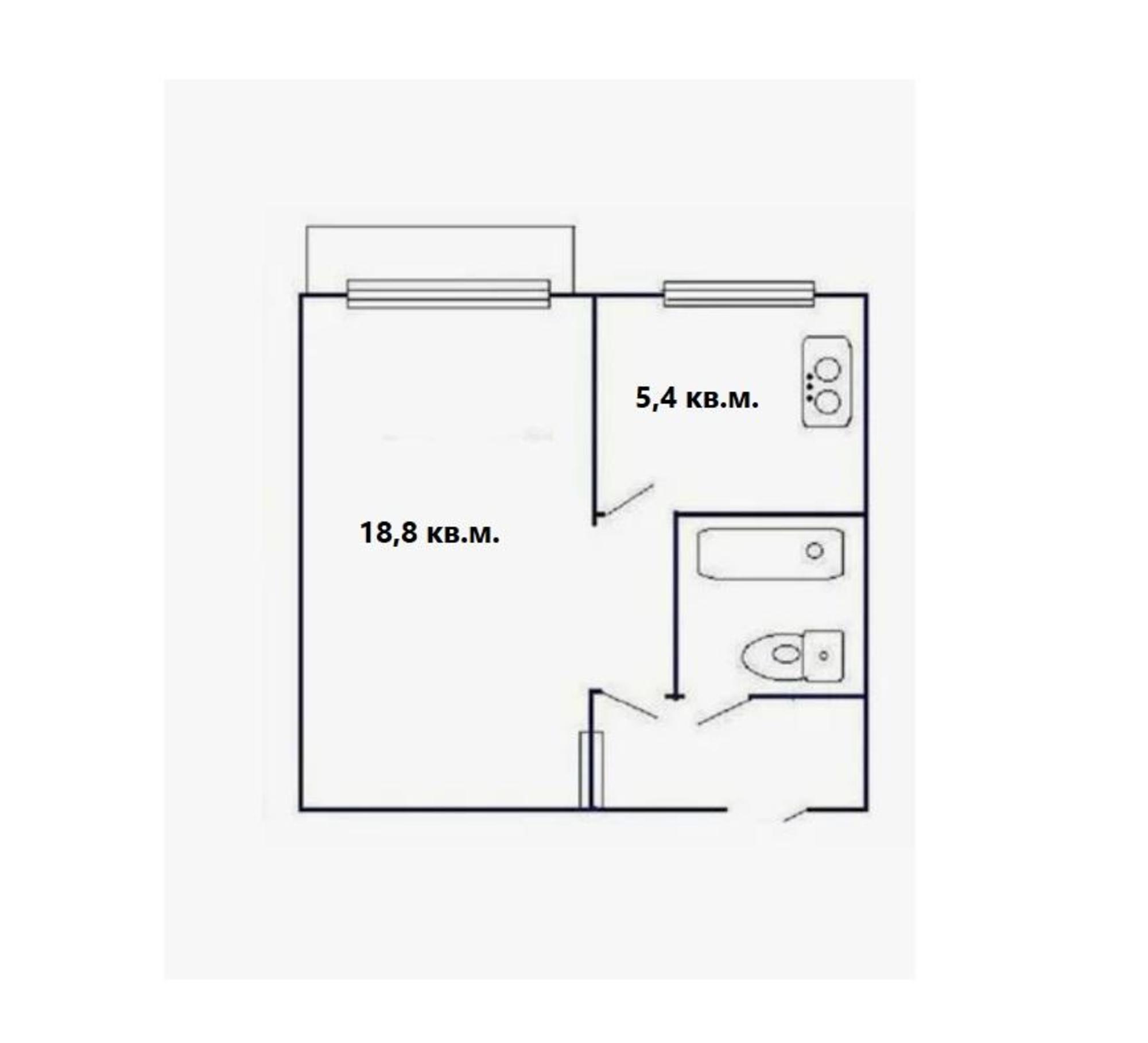 Купить квартиру за 3 800 000 рублей на Ивана Булкина улица, 70