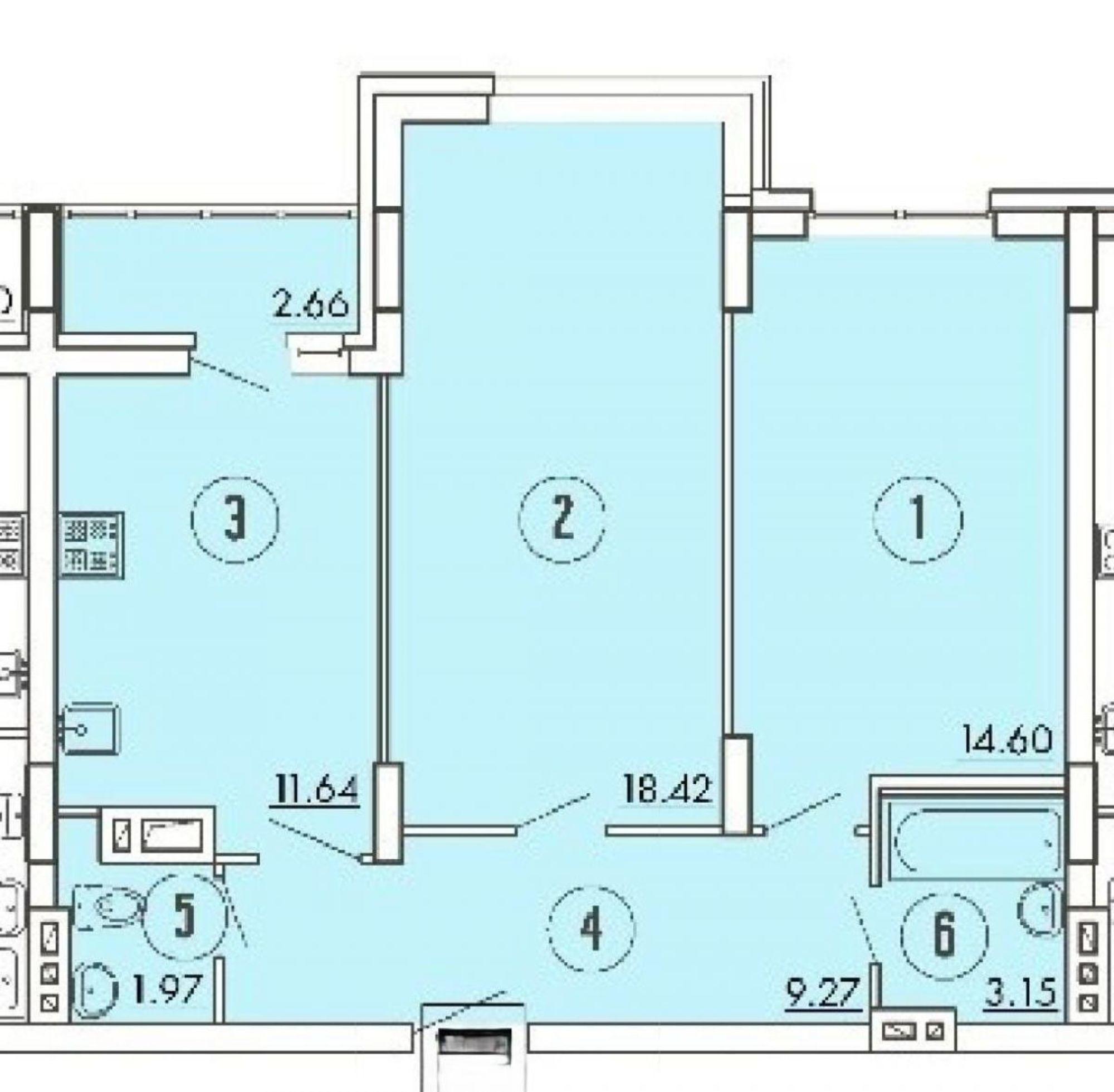 Купить квартиру за 5 650 000 рублей на Южное шоссе, 7А