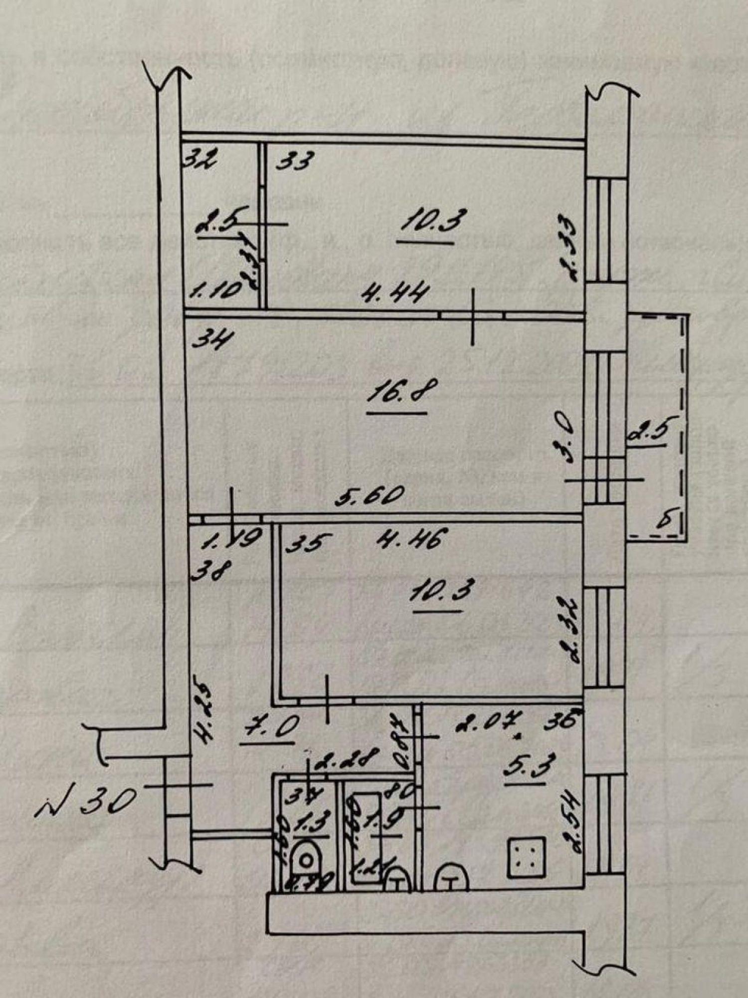 Купить квартиру за 6 500 000 рублей на Первомайская улица, 25