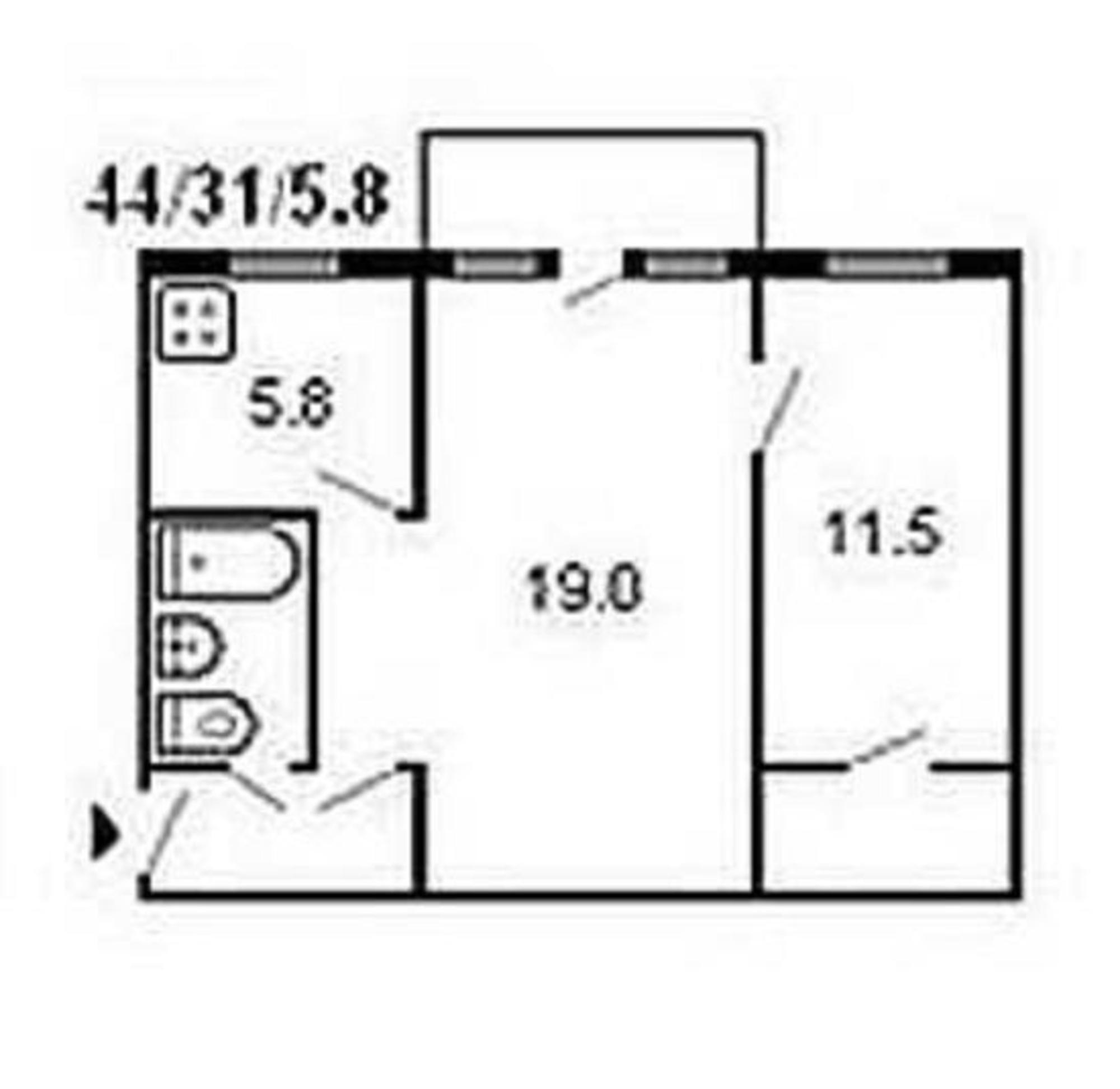 Купить квартиру за 4 300 000 рублей на Советской Армии улица, 167