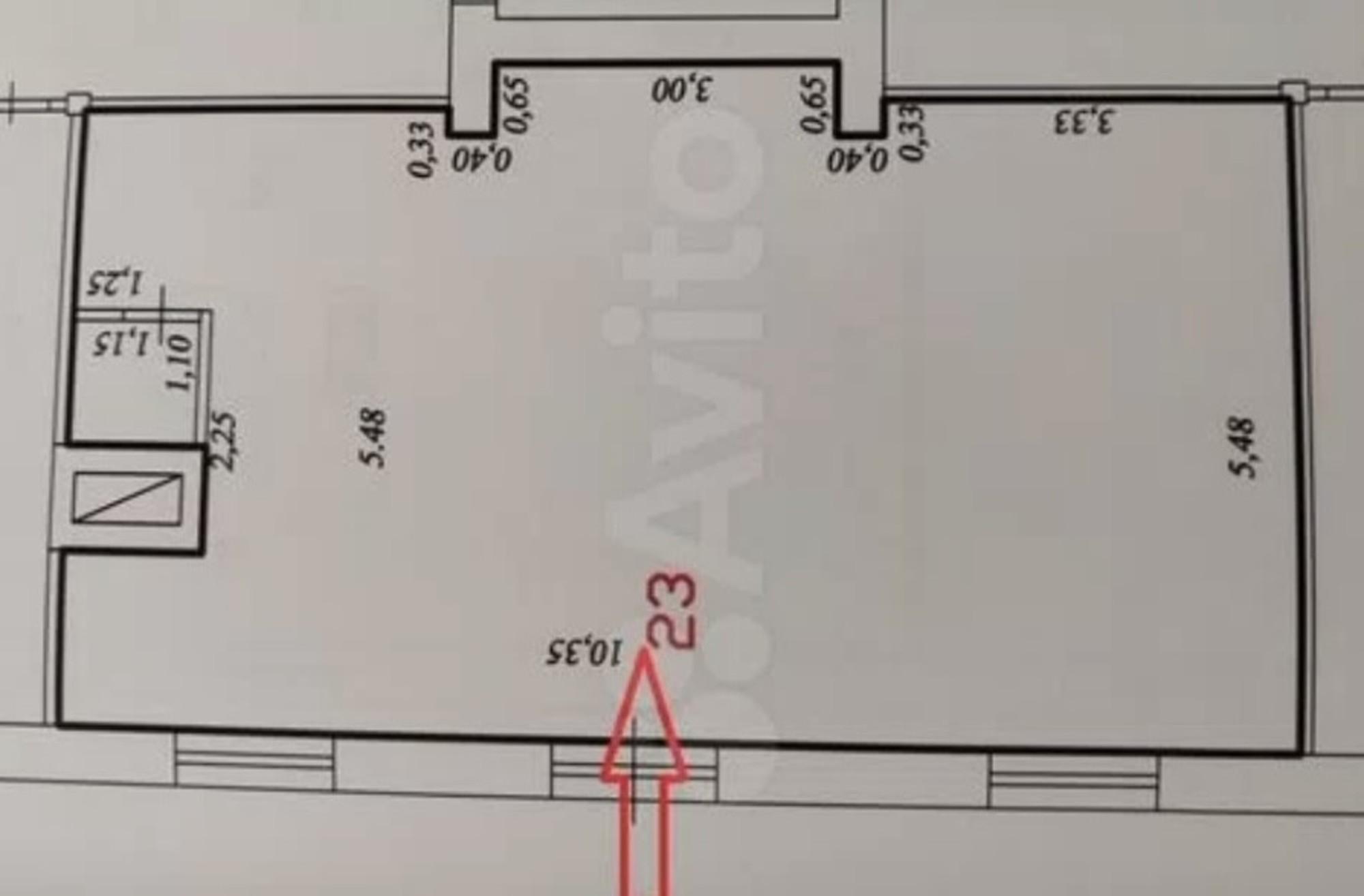 Купить торговое помещение за 8 530 000 рублей на Фасадная улица, 11