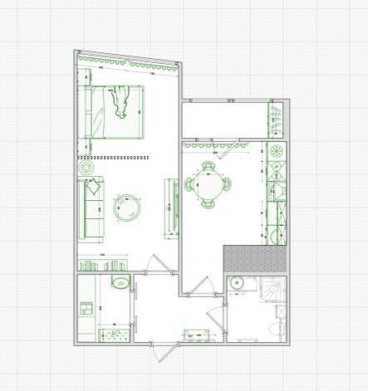1-комн квартира Карла Маркса проспект, 244