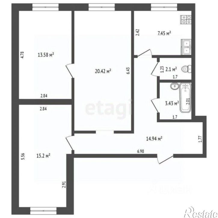 3-комн квартира ул Победы, 81,  д. 81