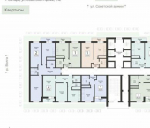 1-комн, 32 кв м, этаж 16/24 улица Советской Армии, 240Б