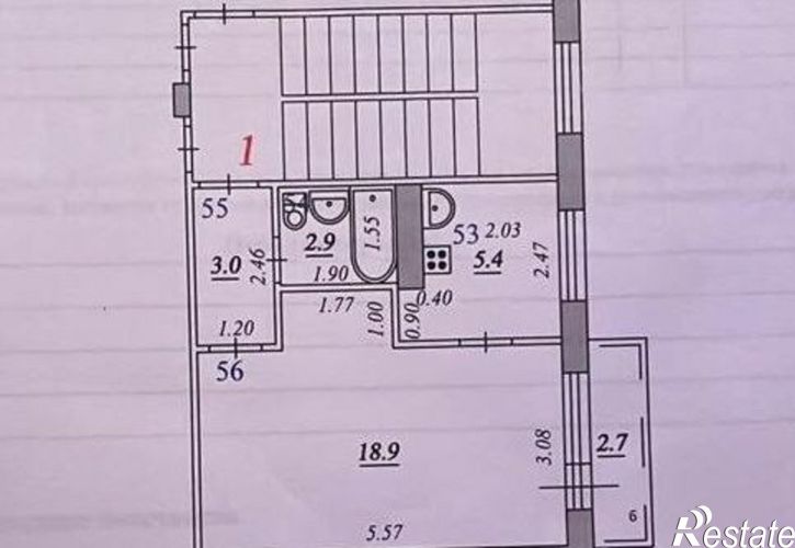 1-комн квартира улица Советской Армии, 148,  д. 148