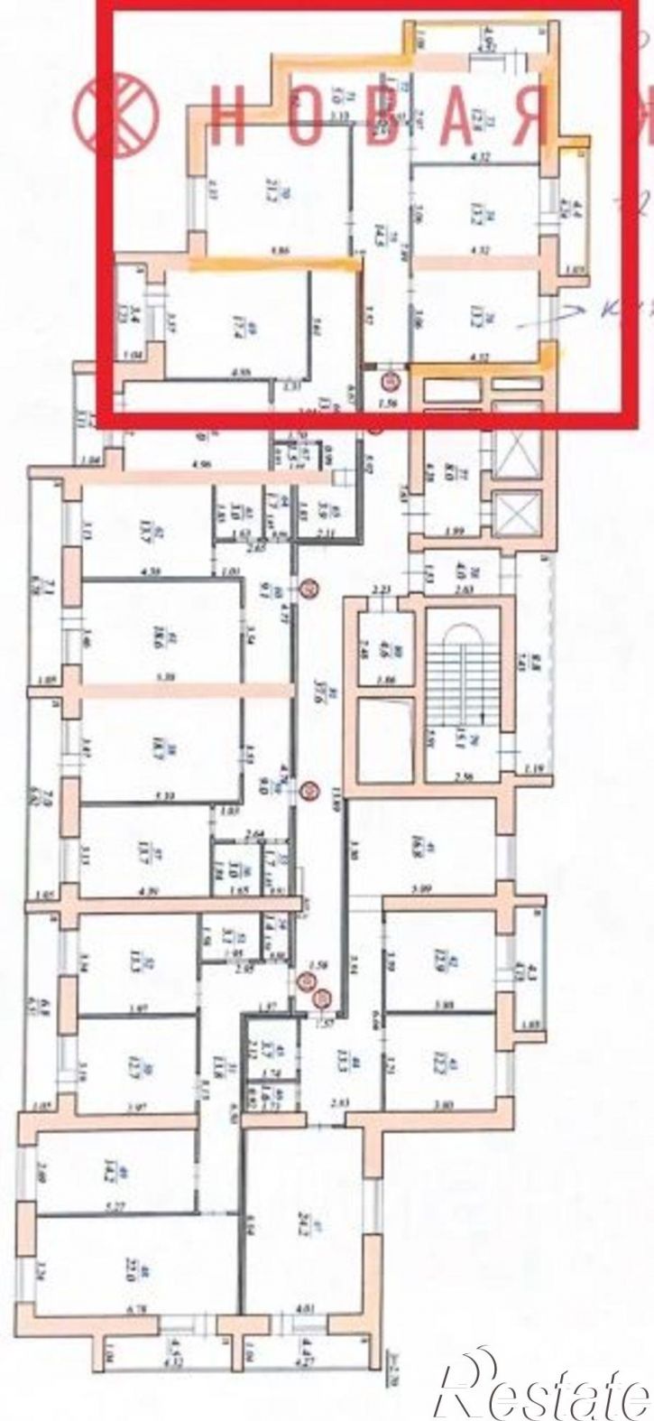 3-комн квартира Галактионовская улица, 83,  д. 83