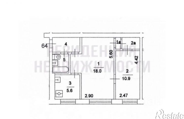 2-комн квартира ул Энтузиастов, 27,  д. 27