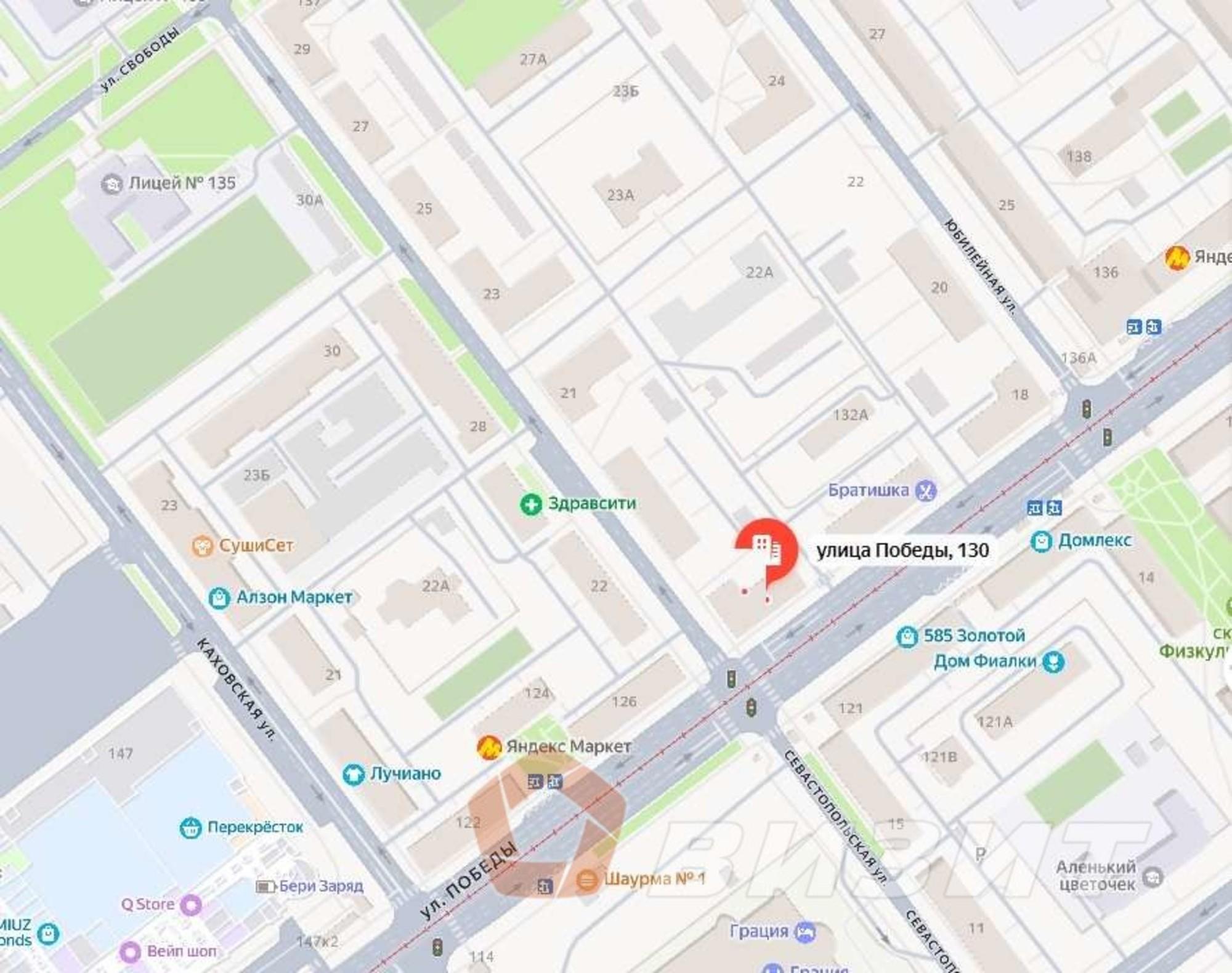 Сдать торговое помещение за 40 000 рублей на Победы улица, 130