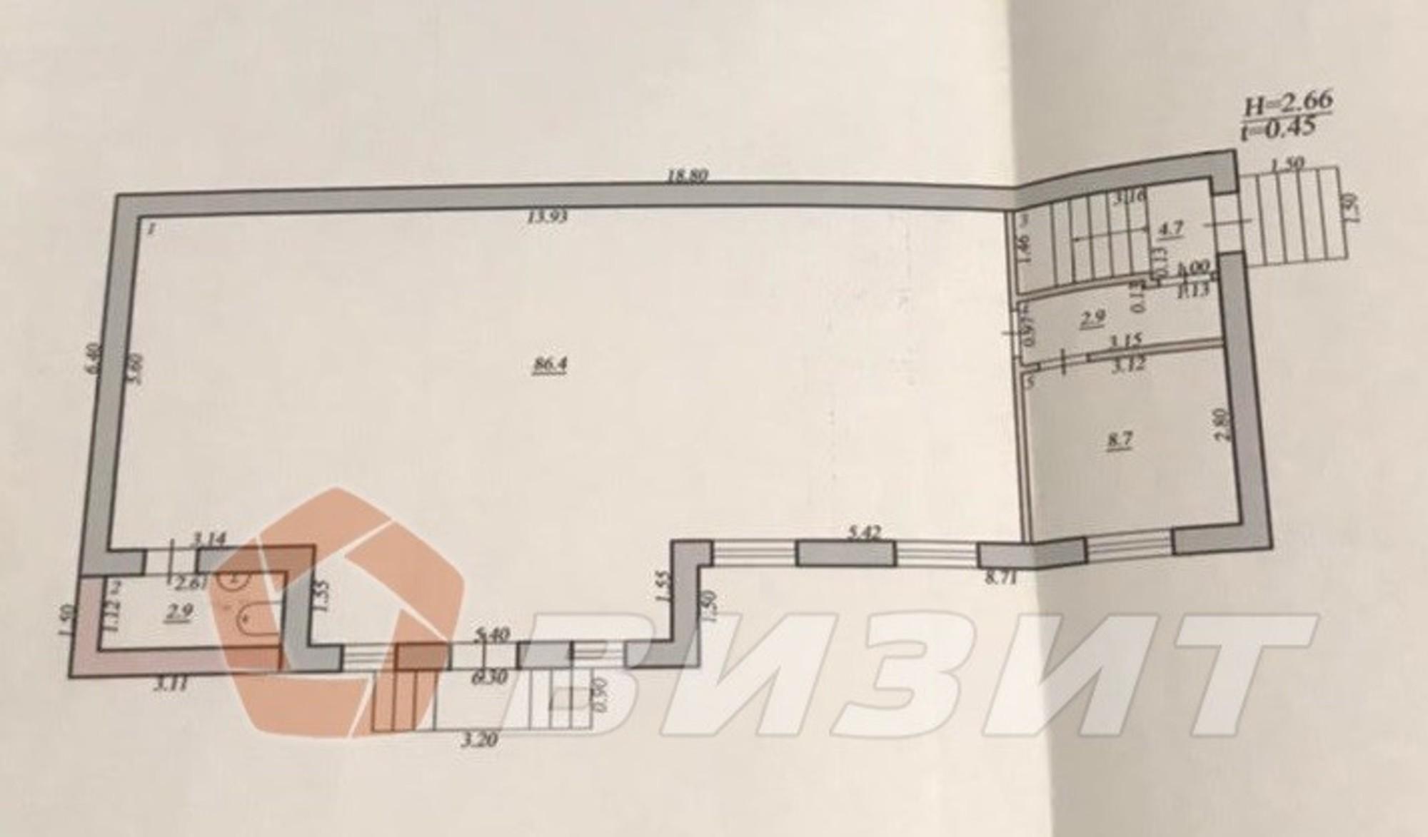 Сдать торговое помещение за 45 000 рублей на Калининградская улица, 13