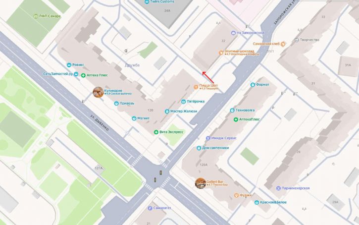 Торговое помещение Запорожская улица, 22