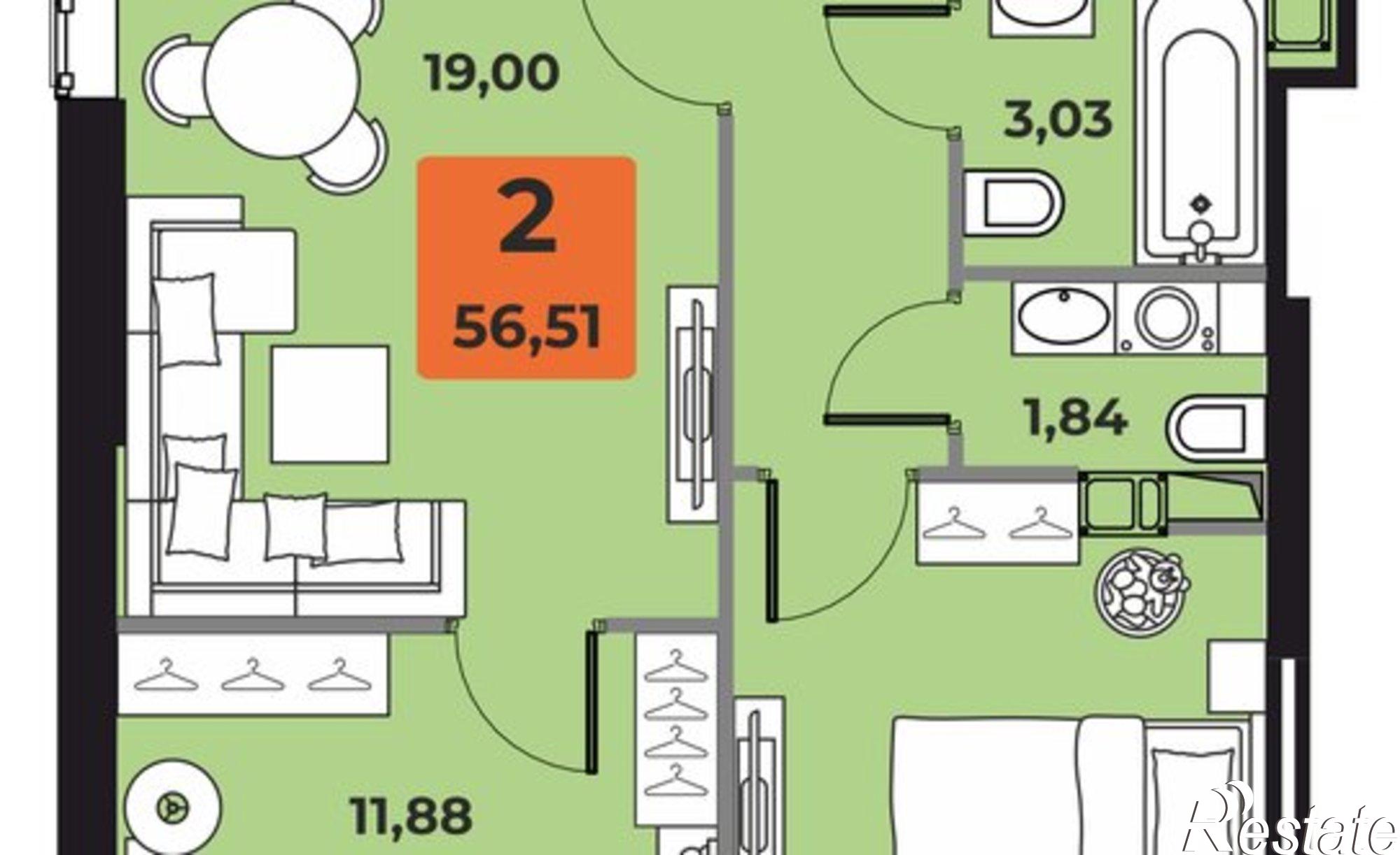 Купить квартиру за 11 000 000 рублей на проспект Карла Маркса, 231