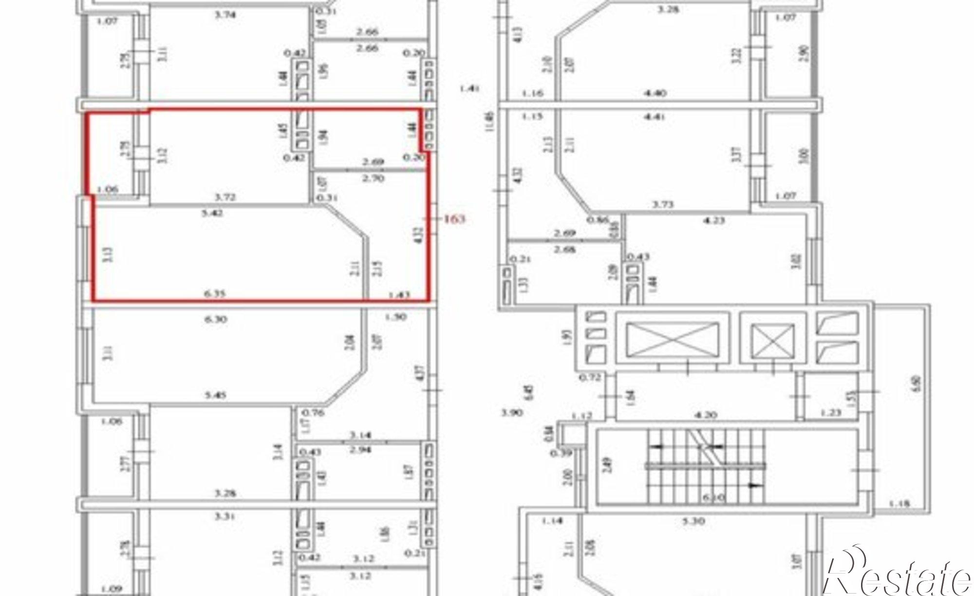 Купить квартиру за 14 200 000 рублей на Одесский переулок, 20