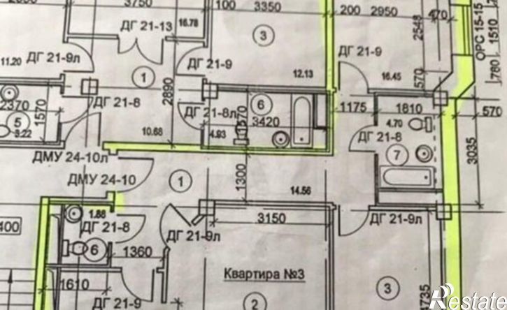 3-комн квартира Вилоновская улица, 33,  д. 33