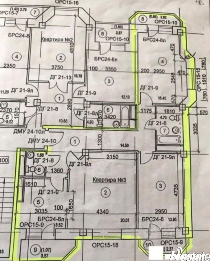 3-комн квартира Садовая улица, 168,  д. 168