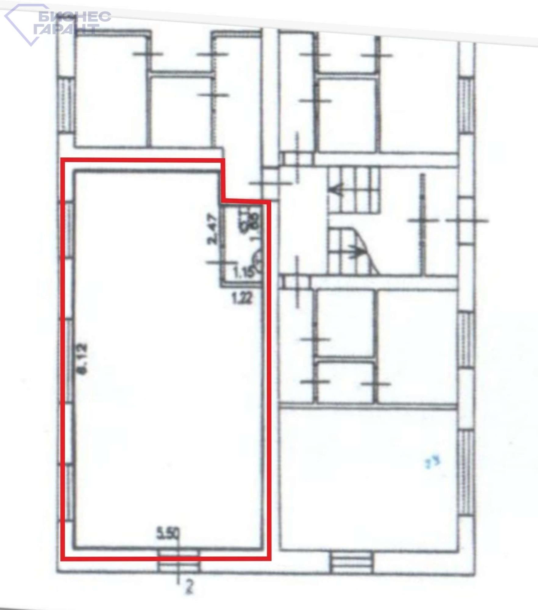 Купить помещение свободного назначения за 4 550 000 рублей на 4-й квартал, 17