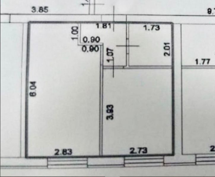 1-комн квартира Мира улица, 15