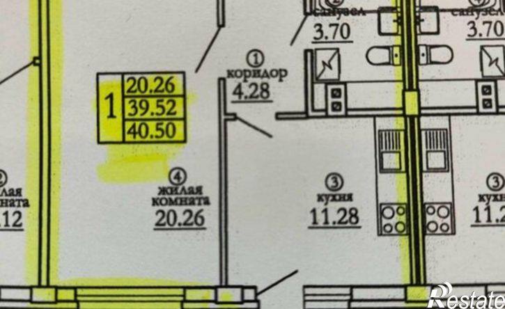 1-комн квартира в новом доме улица Лейтенанта Шмидта, 10,  д. 10