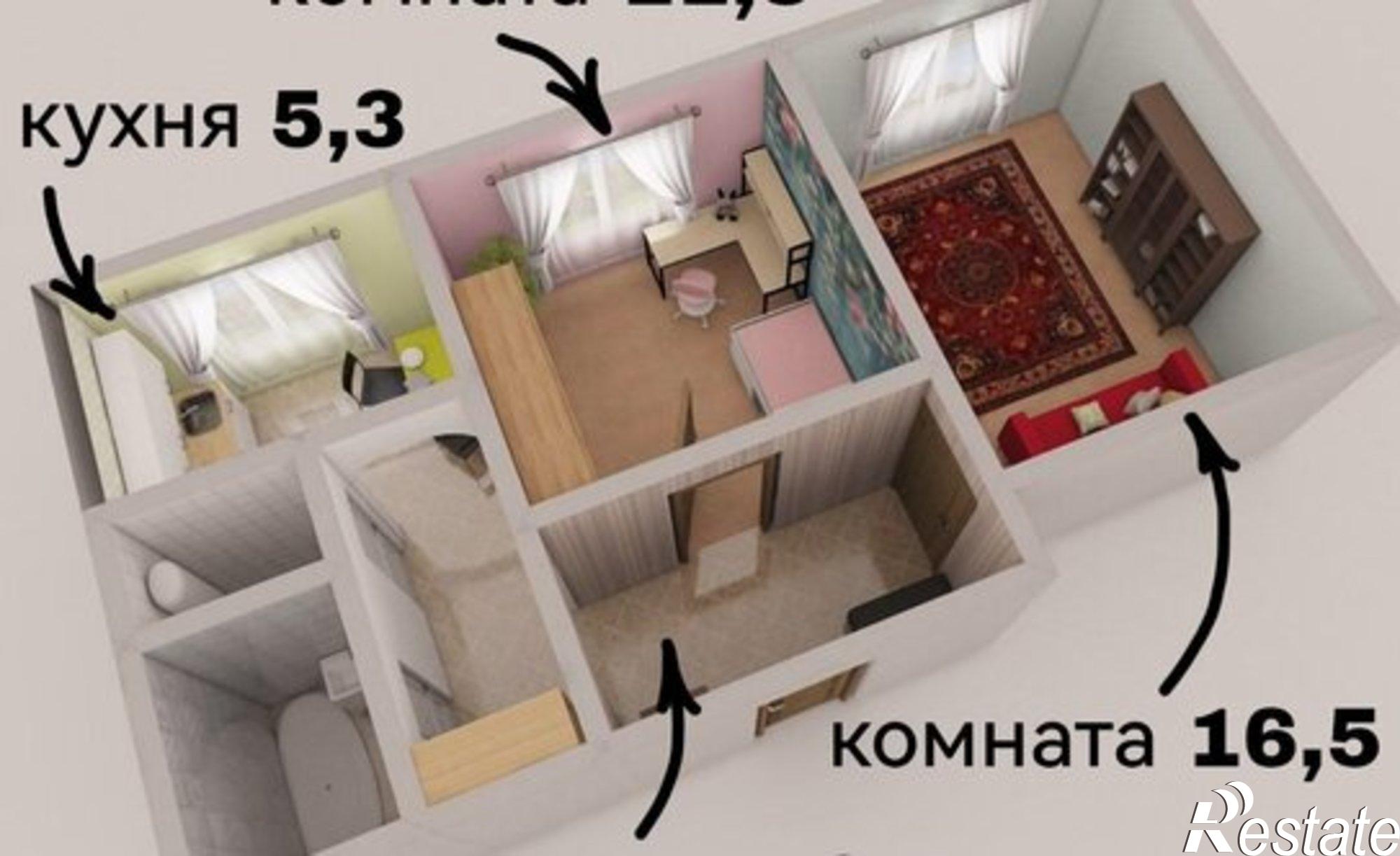 Купить квартиру за 3 000 000 рублей на проспект Кирова, 24