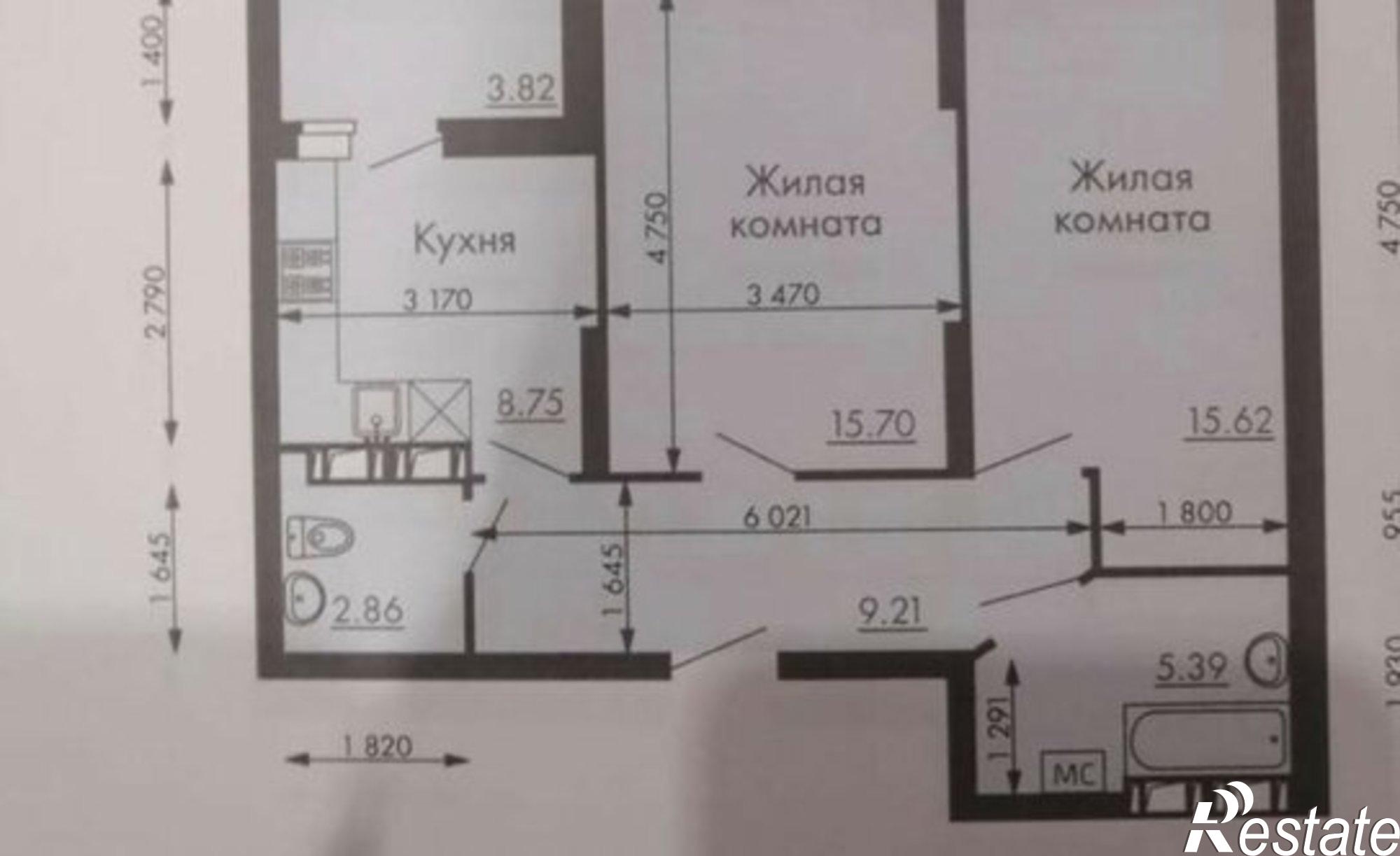 Купить квартиру за 5 600 000 рублей на Южное шоссе, 7