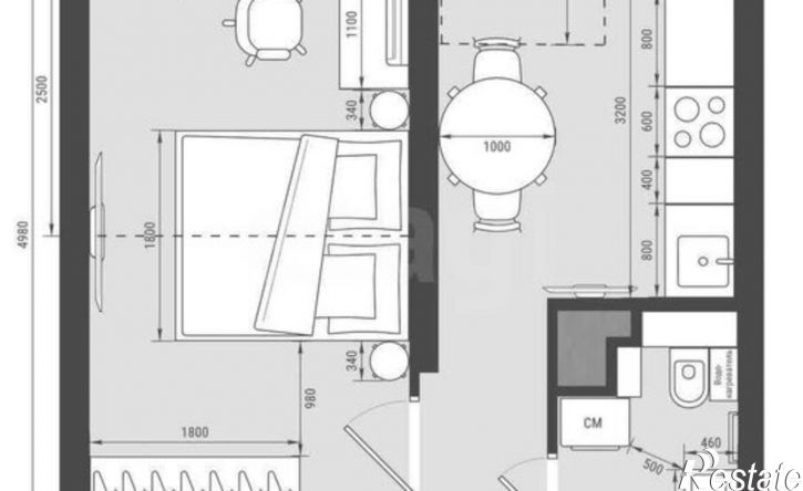 1-комн квартира ул Советской Армии, 83,  д. 83