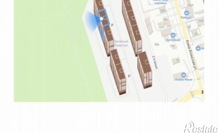 1-комн квартира в новом доме улица Стара-Загора, 332,  д. 332