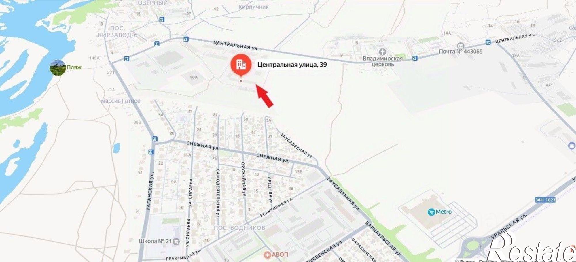 Сдать торговое помещение за 144 000 рублей на улица Центральная,дом 34