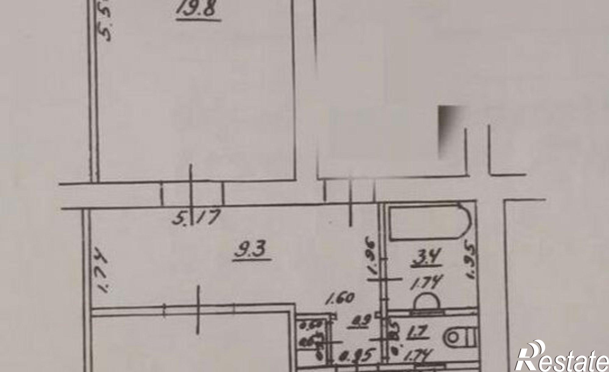 Купить квартиру за 5 200 000 рублей на улица Елизарова, 58