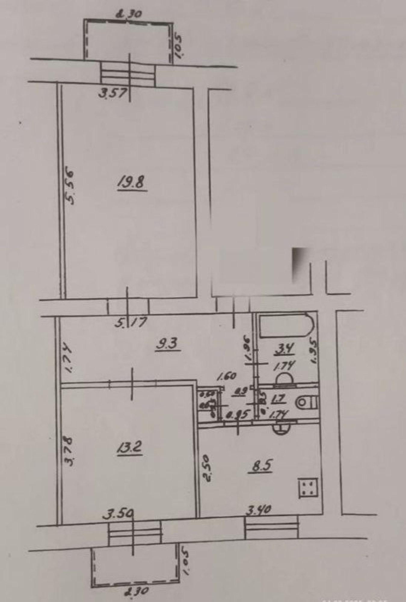 Купить квартиру за 5 200 000 рублей на Металлургов проспект, 73/58