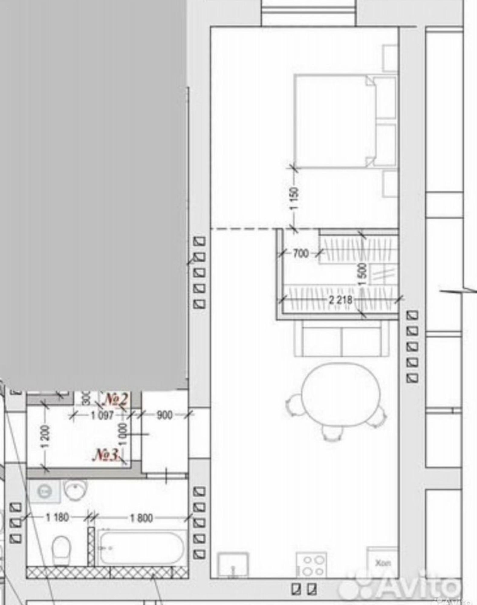 Купить студию за 5 990 000 рублей на 6-я просека, 129