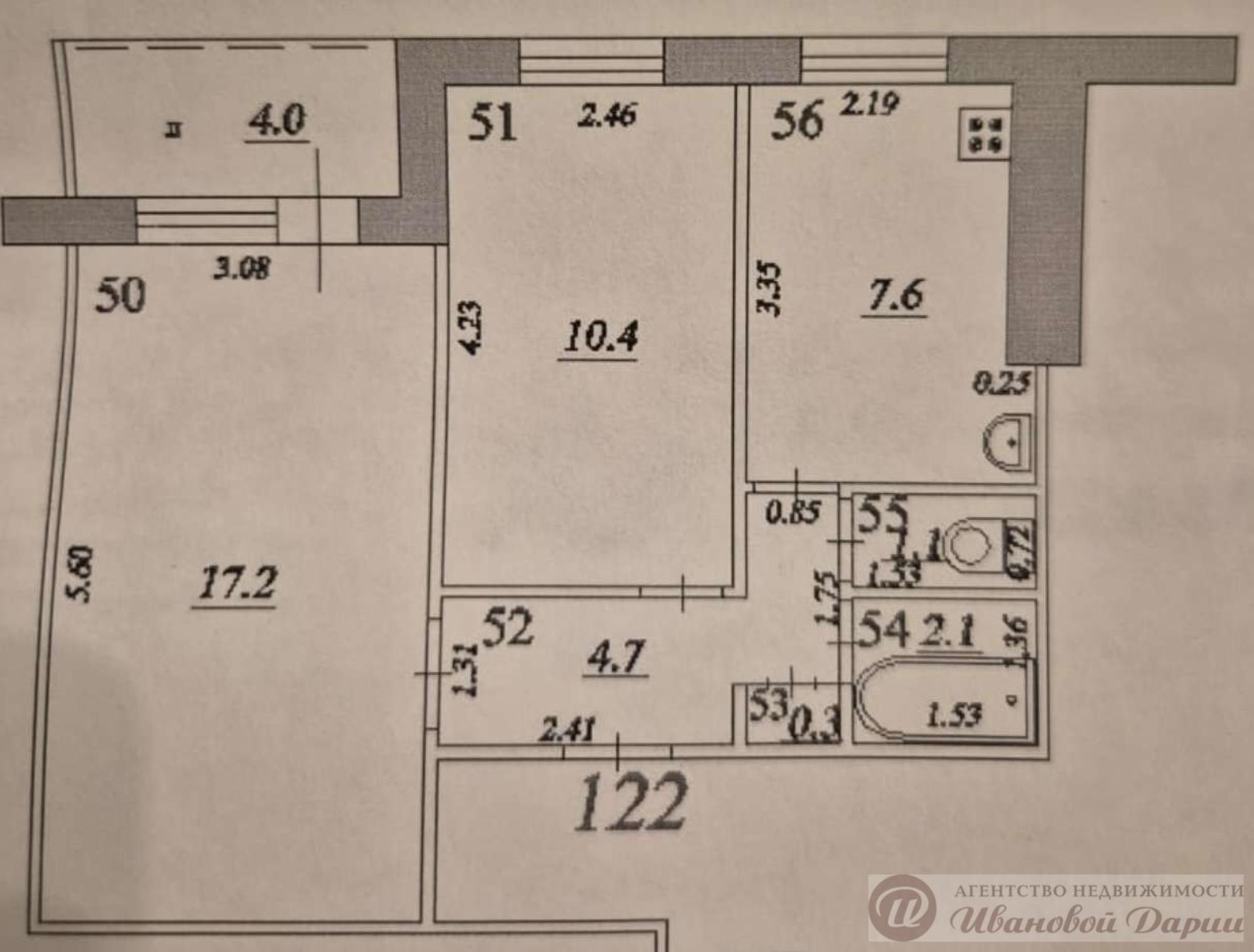 Купить квартиру за 7 400 000 рублей на Авроры улица, 117а