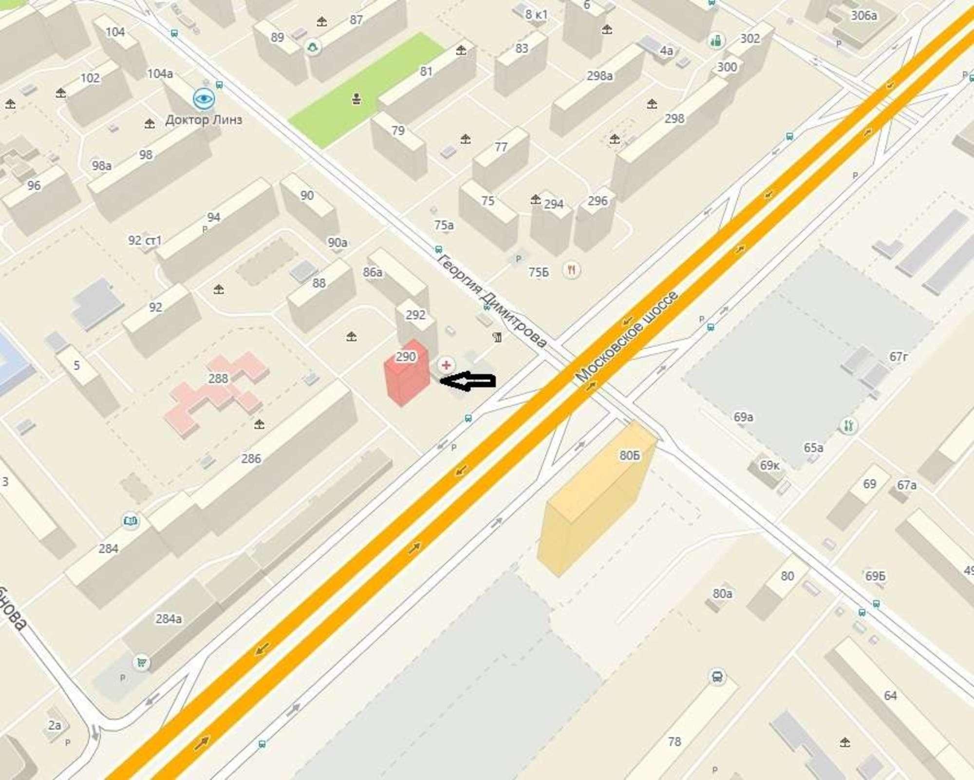 Купить торговое помещение за 7 500 000 рублей на Московское шоссе, 290