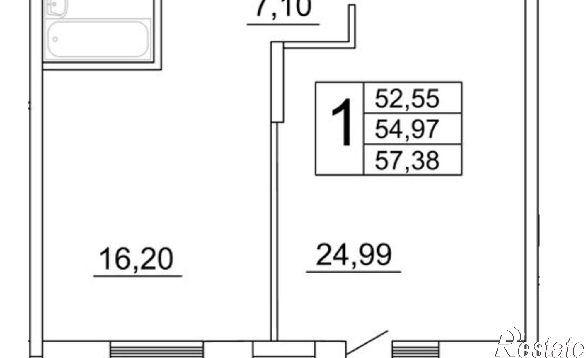 Купить квартиру за 9 280 000 рублей на улица Дыбенко, 11