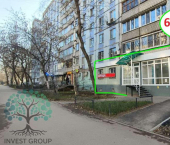 торговое помещение 60.5 кв м Клиническая улица, 23