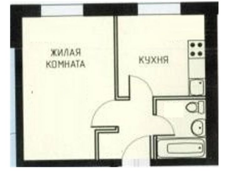 1-комн квартира Виталия Жалнина улица, 13