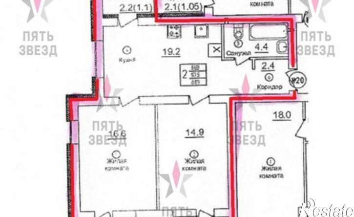 2-комн квартира Демократическая улица, 140,  д. 140